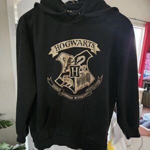 Harry Potter Graphic Hoodie with Neck Warmer